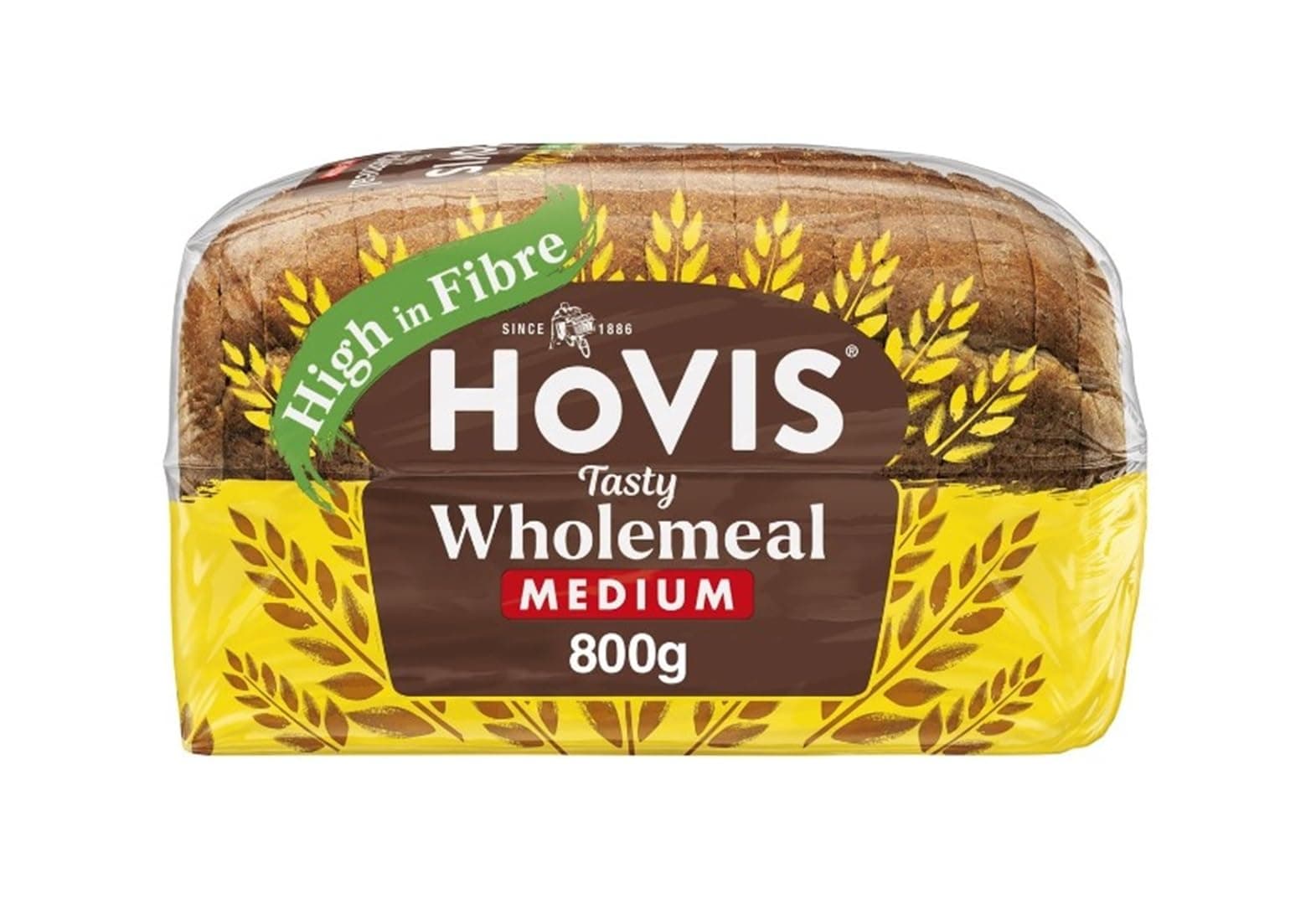 Wholemeal Medium Bread, 800 g