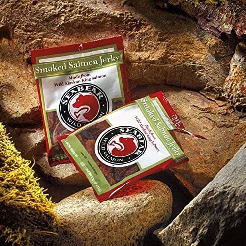 Smoked Wild Alaskan King Salmon Jerky