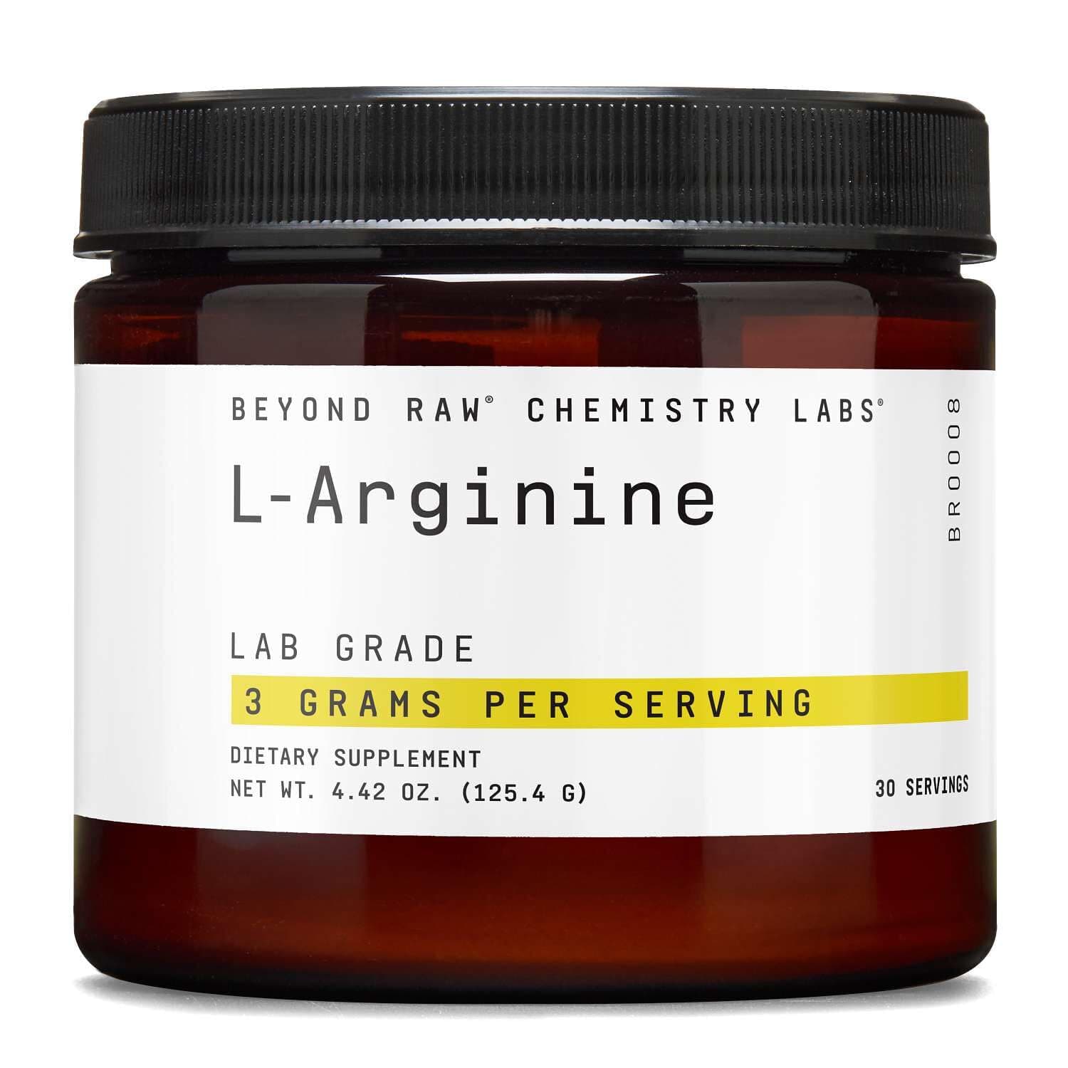BEYOND RAW CHEMISTRY LABS L-ARGININE