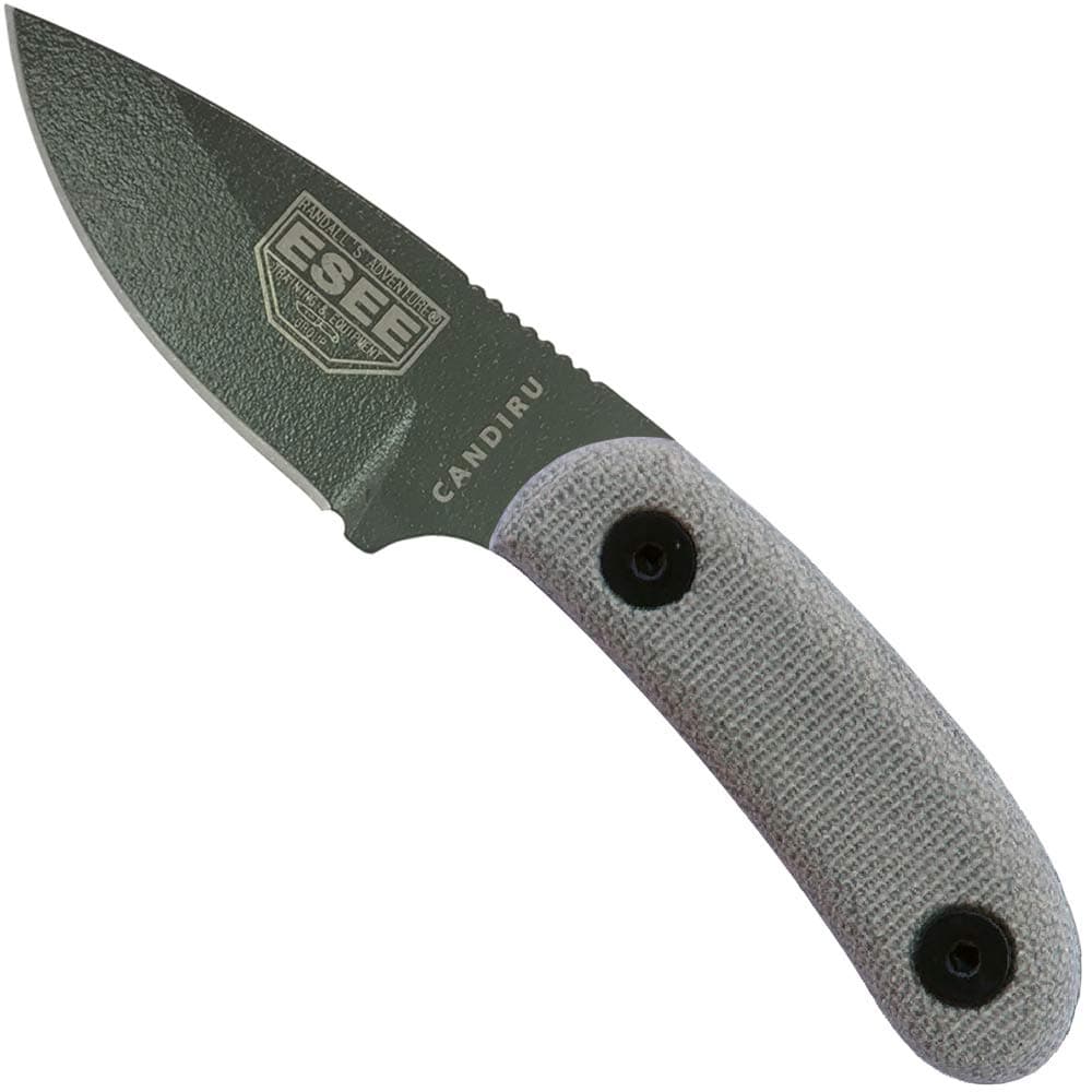 Knives Candiru Fixed Blade Knife with Molded Polymer Sheath