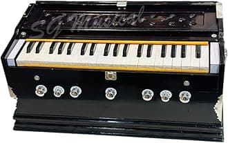SG MUSICAL 7 Stopper 3 1/4 Octive, Double Bellow, 39 Keys Harmonium