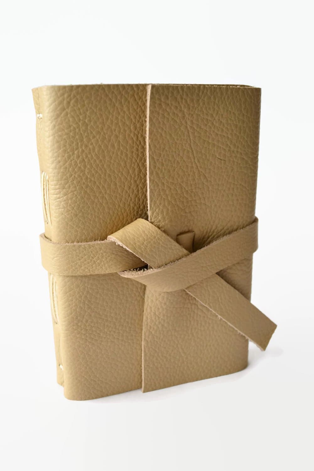 Lined Leather Journal Personalized, Travel Notebook, Lined Diary, Small Journal for writing, Personalized Leather Gift, Small Tan Brown Leather Notebook with Personalization 4x6