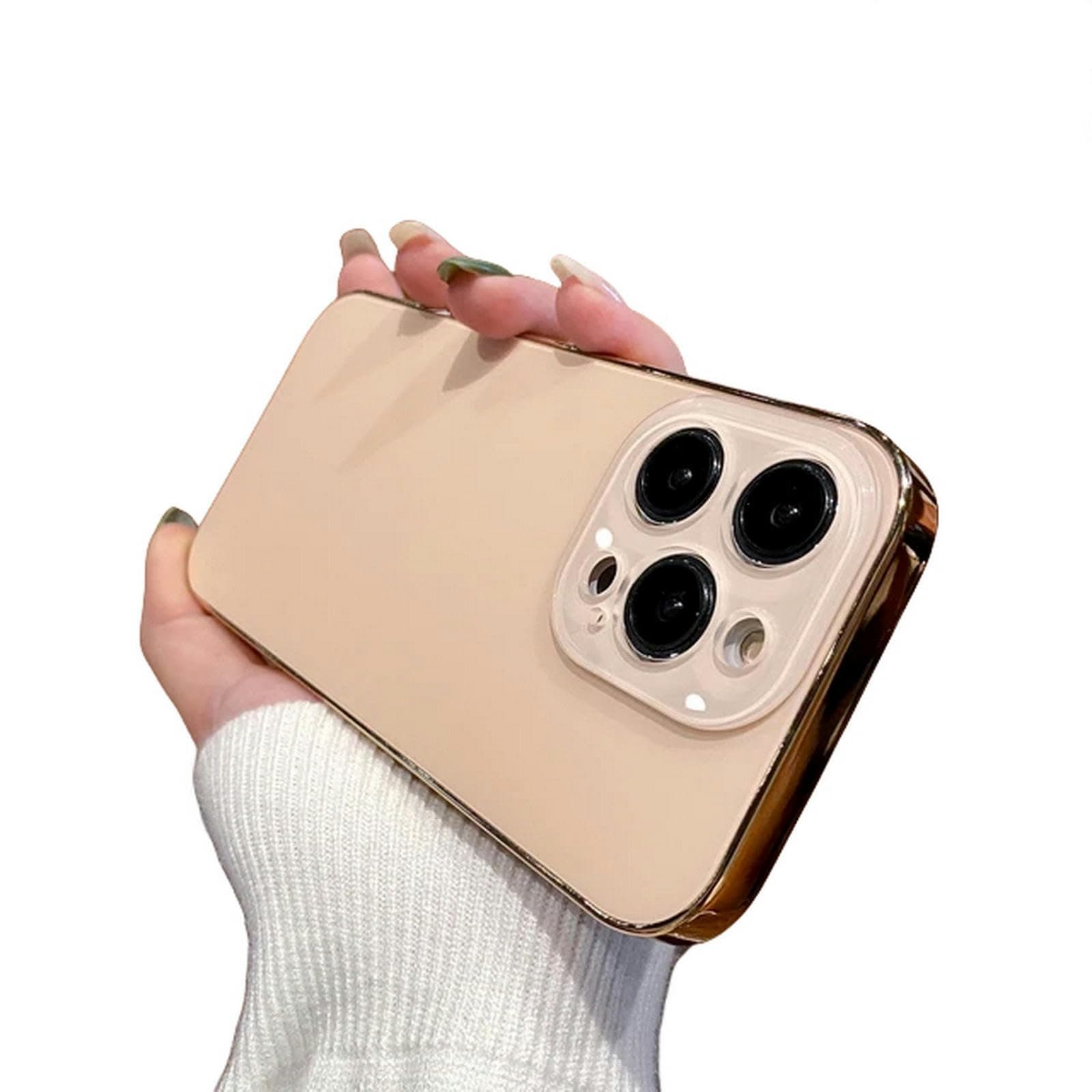 MdybFiphone Case Electroplated Tpu Matte Acrylic Mobile Phone Case For Men And Women Suitable For Iphone 14 13 12 11 15 Pro Max Plus