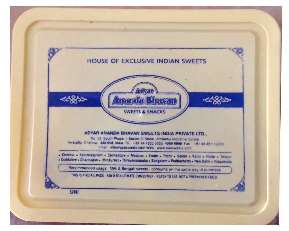 Adyar Ananda Bhavan Cashew Pan 1 Kilograms