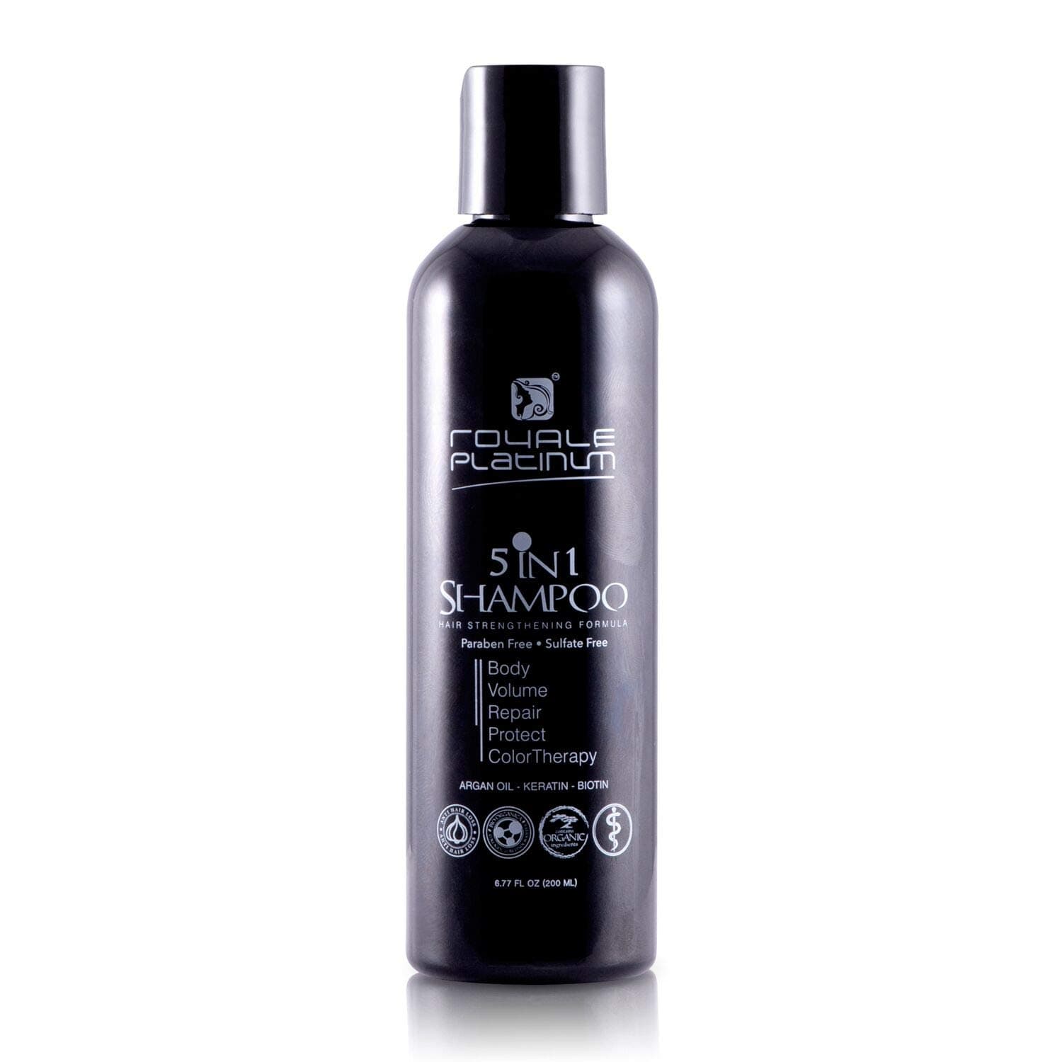 ROYALE INFINITY PRO Shampoo 5 in 1 SHAMPOO 200ml Volumizing, Color Therapy, Replenish and Regrowth