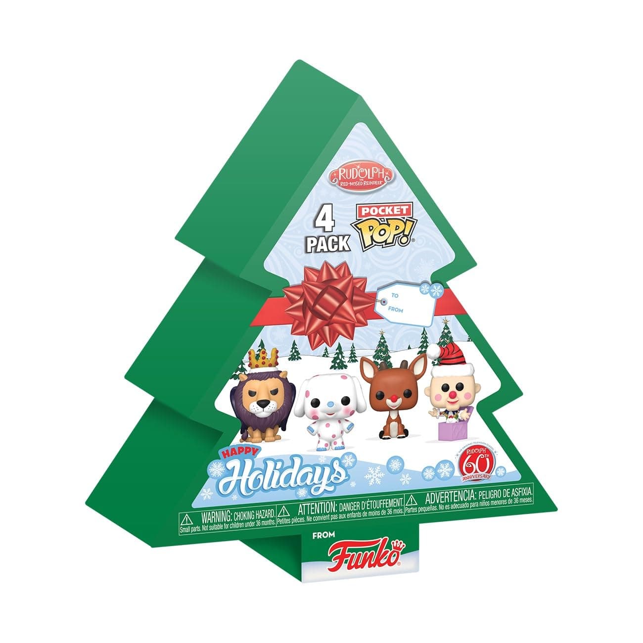 Pocket Pop!: Tree Holiday Box - Rudolph