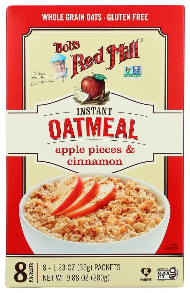 Bob's Red Mill, Apple Pieces & Cinnamon Oatmeal Packets