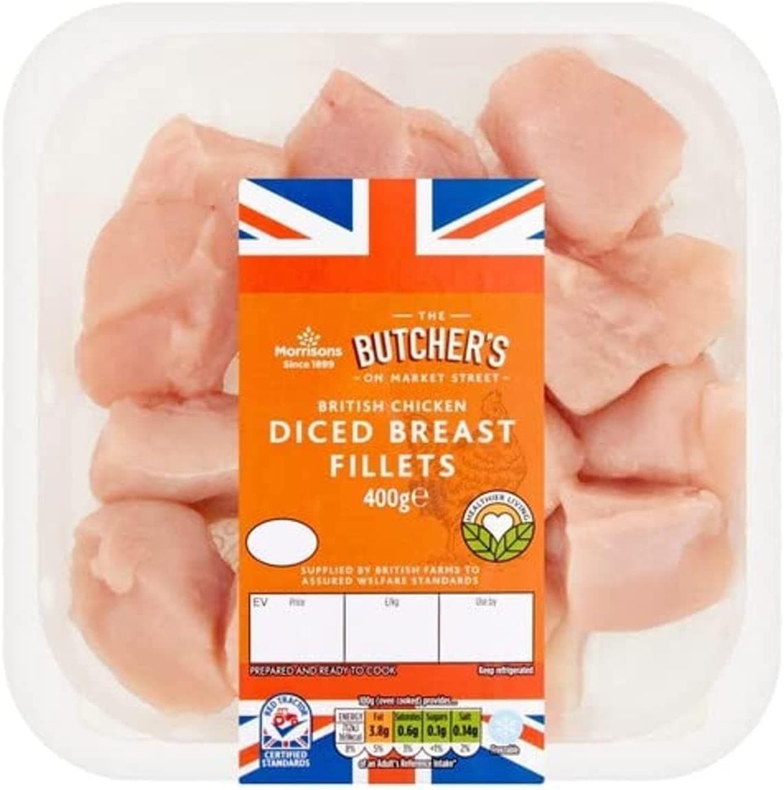 Diced Chicken Fillet 400g