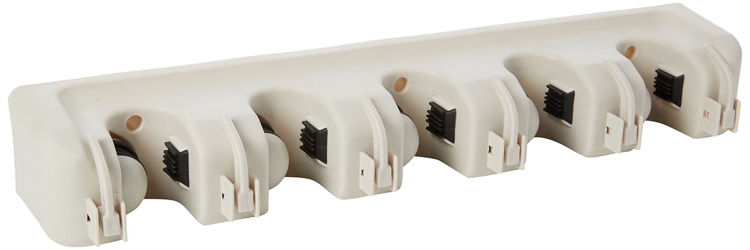 HS Home Solution Amazing Mounted Broom and Mop Holder (Grey)