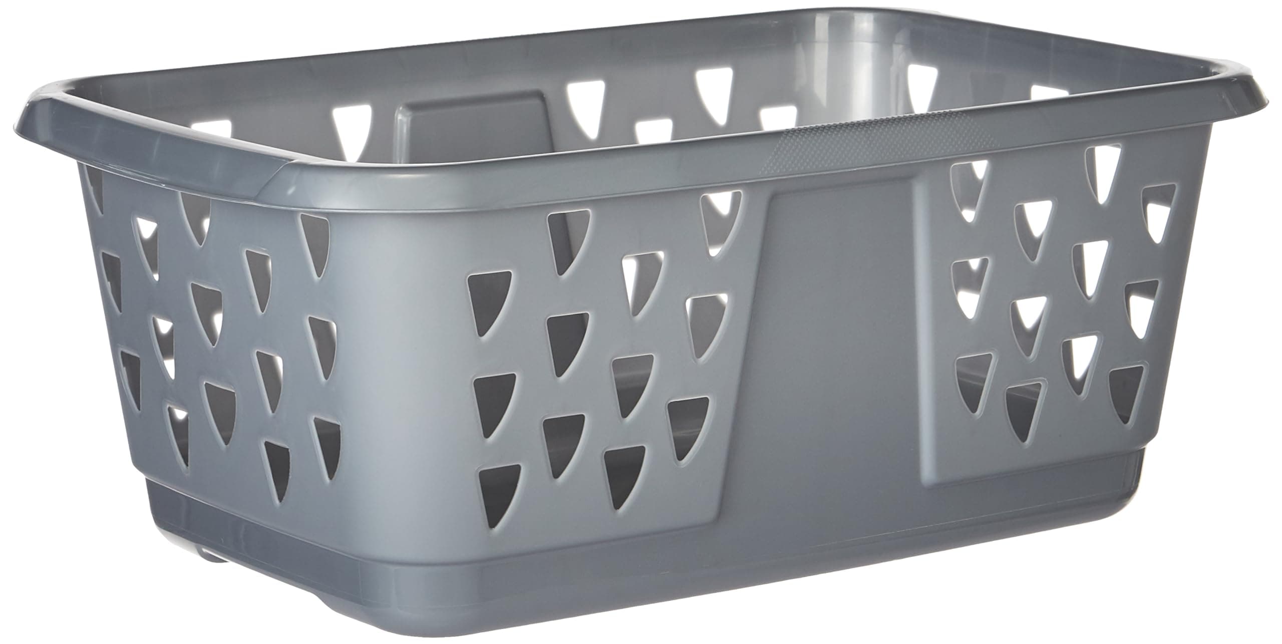 Classic Laundry Basket, 50 Litre Capacity, Platinum