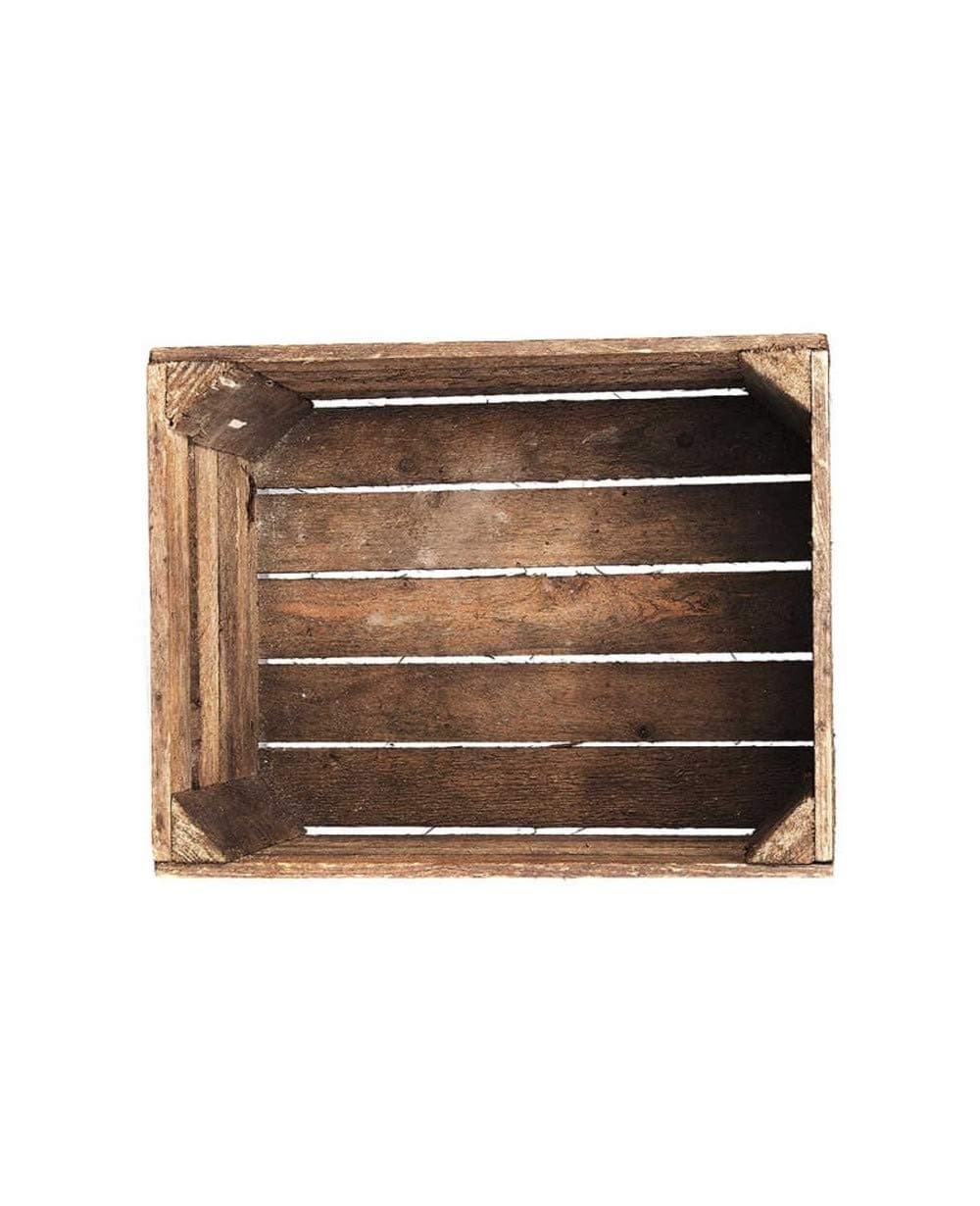 Kaemingk Natural Wooden Apple Crate