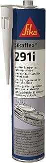 Sikaflex 291i Multifunctional Adhesive Sealant for Marine Applications, White, 300 ml