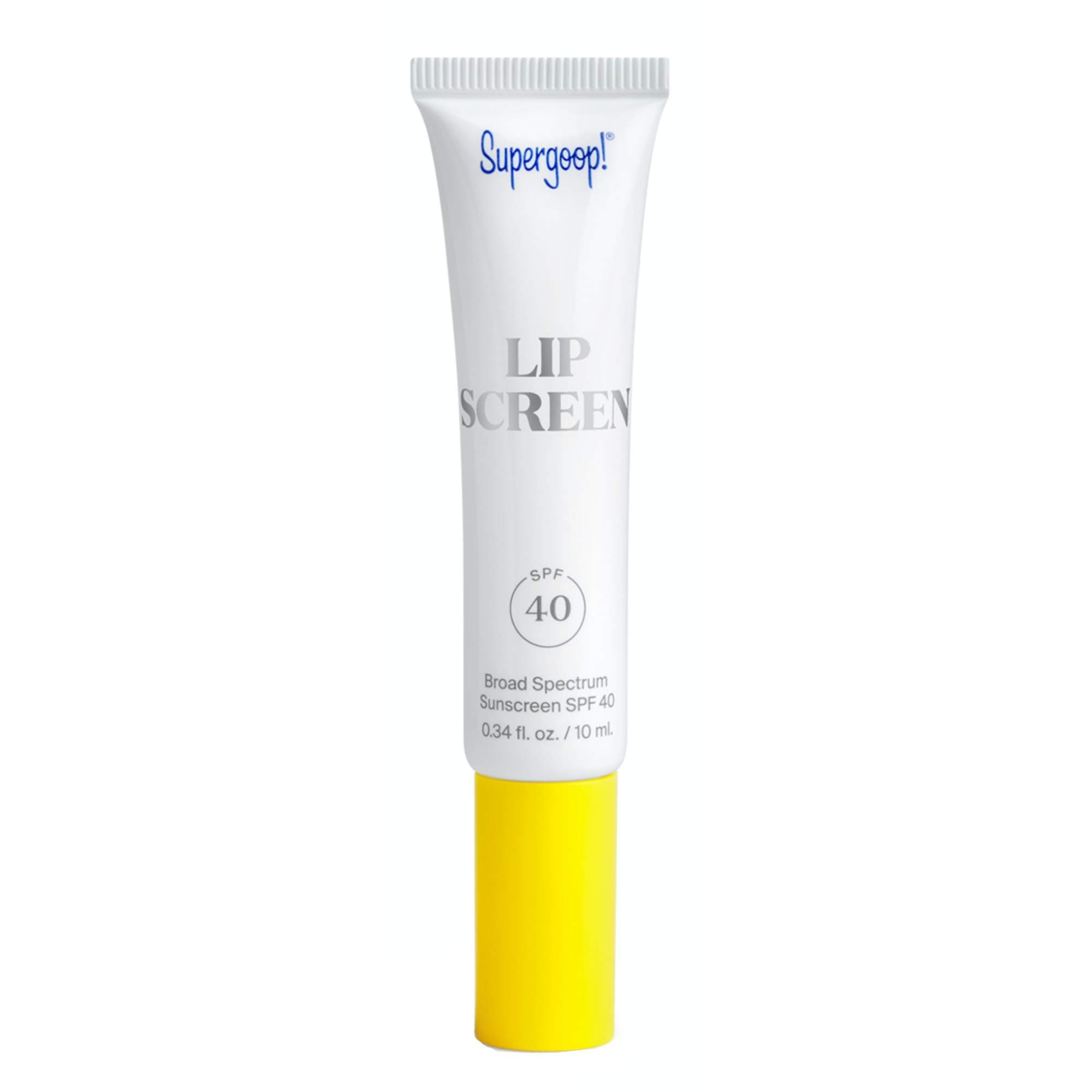 Supergoop! Shine On Lip Screen with Grape Polyphenols, Clear, 0.34 fl oz.