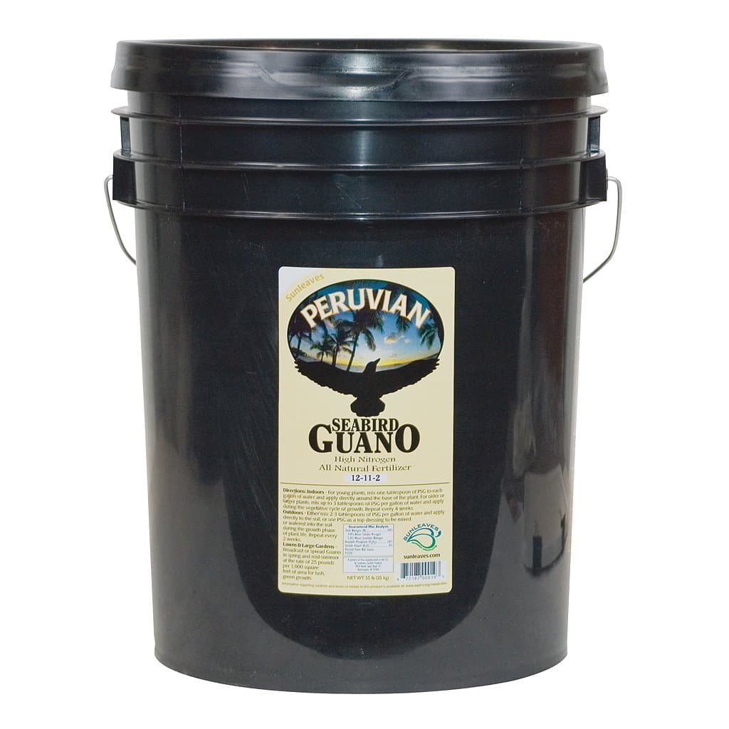 Sunleaves Peruvian Seabird Guano, 40 Pound