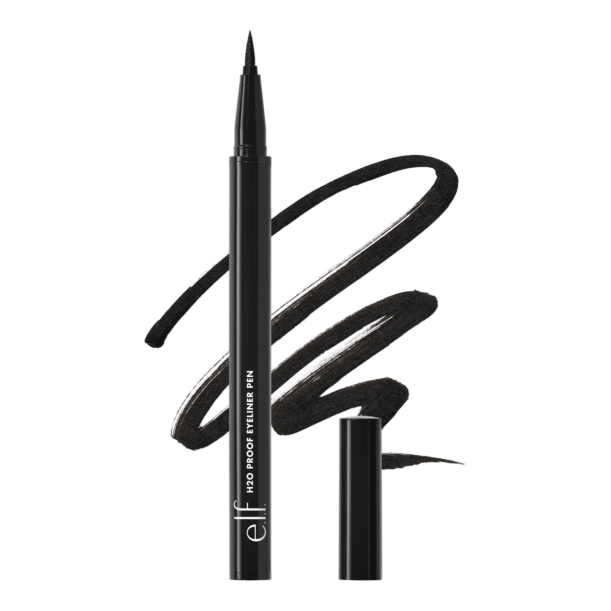 e.l.f. Intense H20 Proof Eyeliner Pen, Smooth, Precise, Defines, Enhances, Intensifies, Waterproof, Smudge-Proof 0.7ml