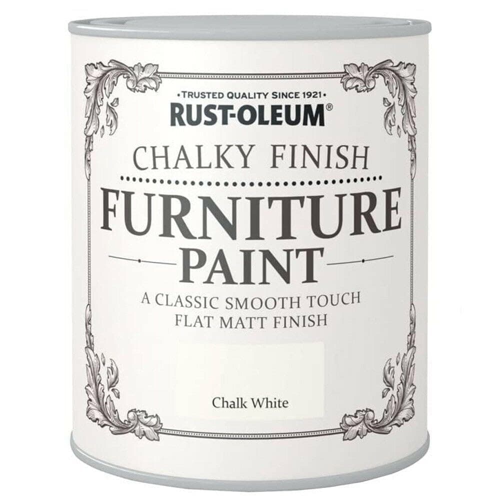 ラストオレウム チョーク仕上げ家具ペイント チョークホワイト 750ml Rustoleum