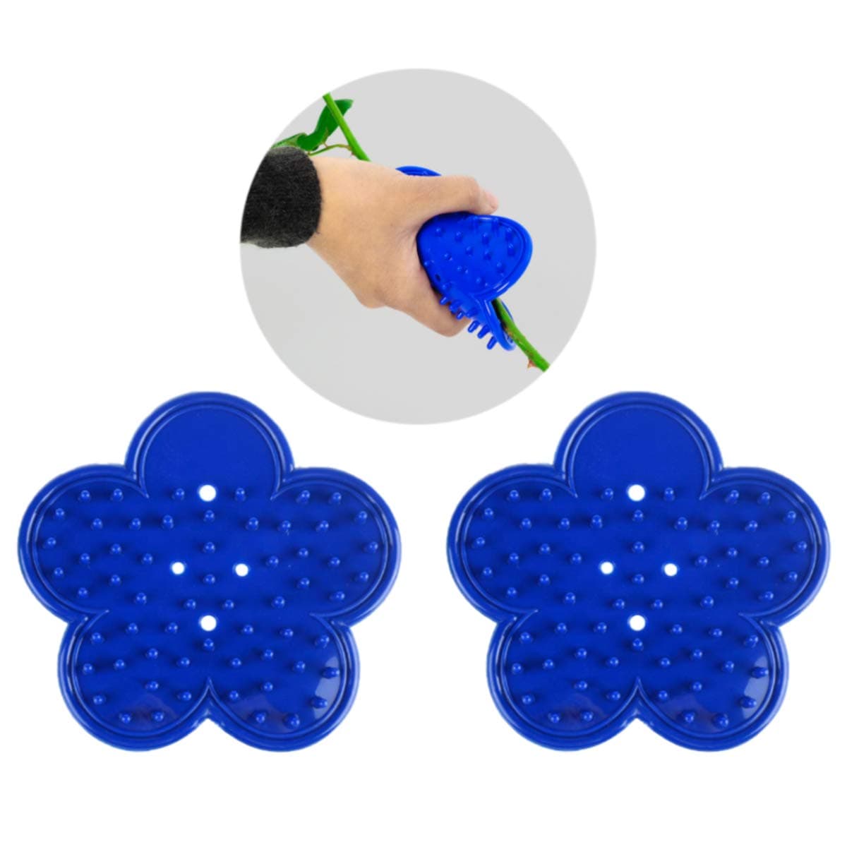 LUFOX 2PCS Plastic Rose Stripper Thorn Remover Tool, Thorn and Leaf Stripping Tool, Pruners Garden Tools