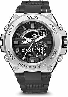 - Chronograph Analogue and Digital Sports Watch for Men, Watch for Men, Wrist Watch for Men, Mens Watch, Watch | Gift for Men