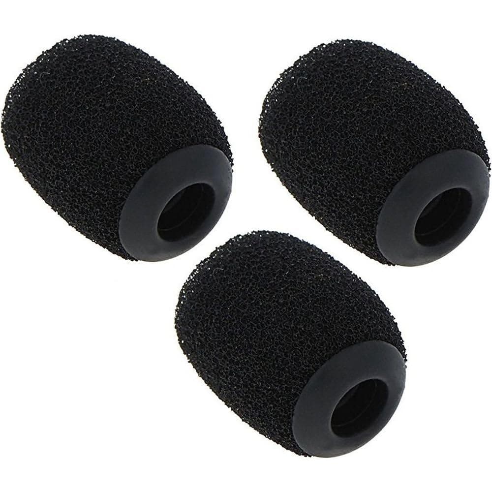 RØDE WS-LAV Windshield for Lavalier Foam Windshield for Lavalier, Lavalier GO and RØDELink LAV Microphones, Black