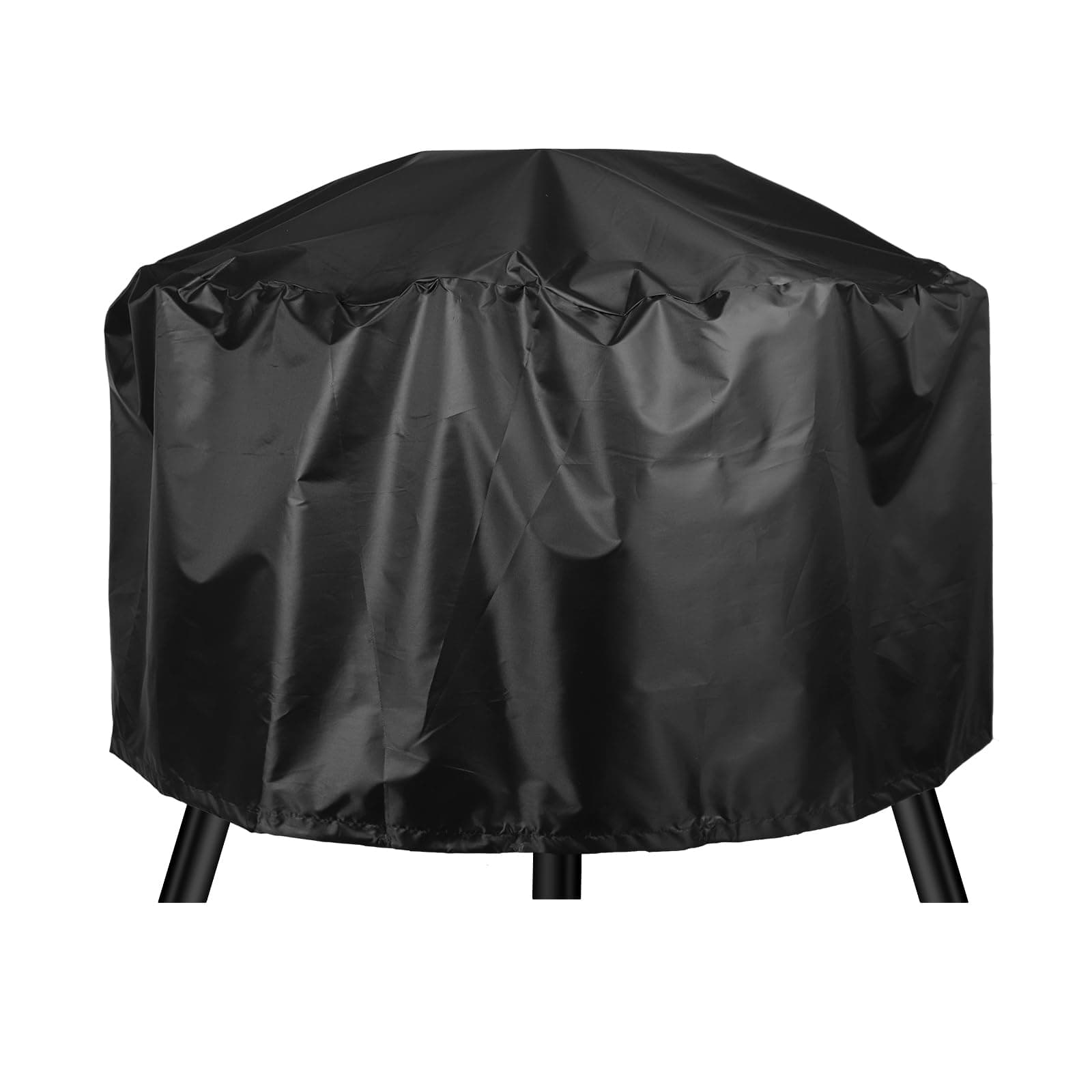 PEUTIER Bonfire Fire Pit Cover, 50 Inch Adjustable Bonfire Fire Pit Cover Porch Shield Patio Fire Pit Cover Outdoor for Solo Stove Bonfire Accessories for Preventing from Rain Dust