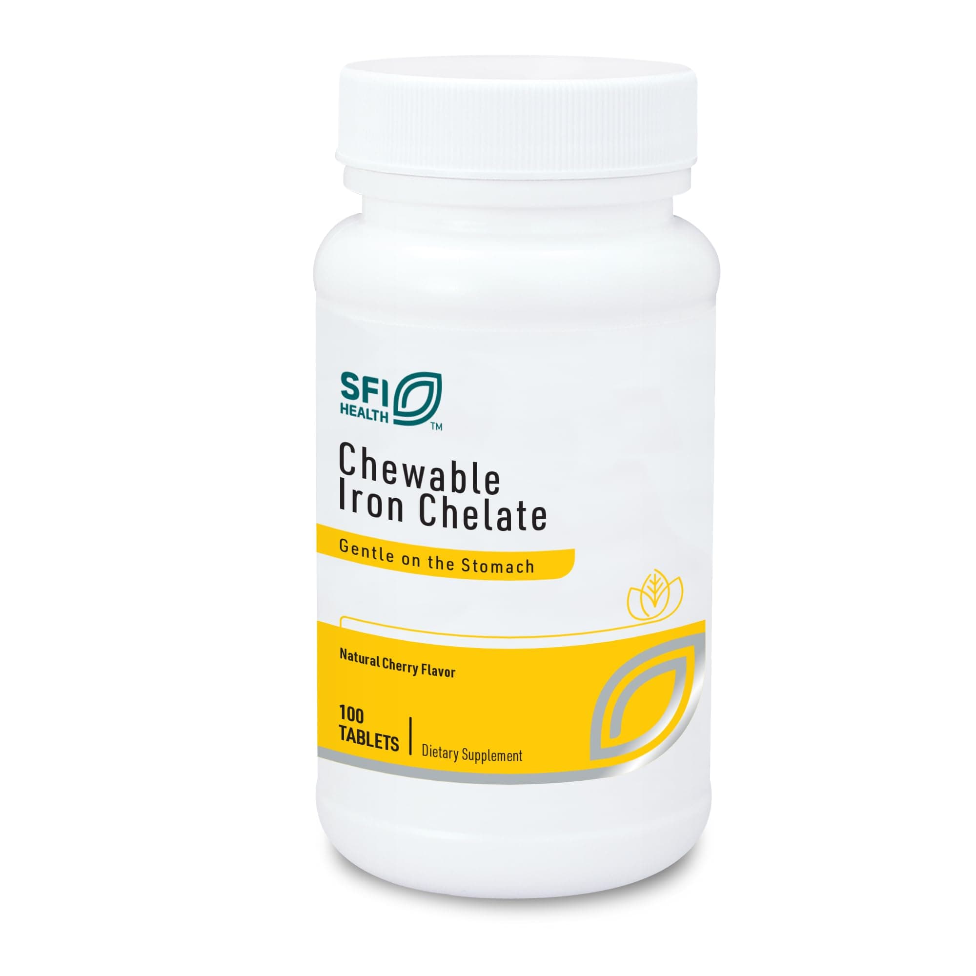 Prothera Chewable Iron Chelate 100 Tablets with Pill Box by Prothera