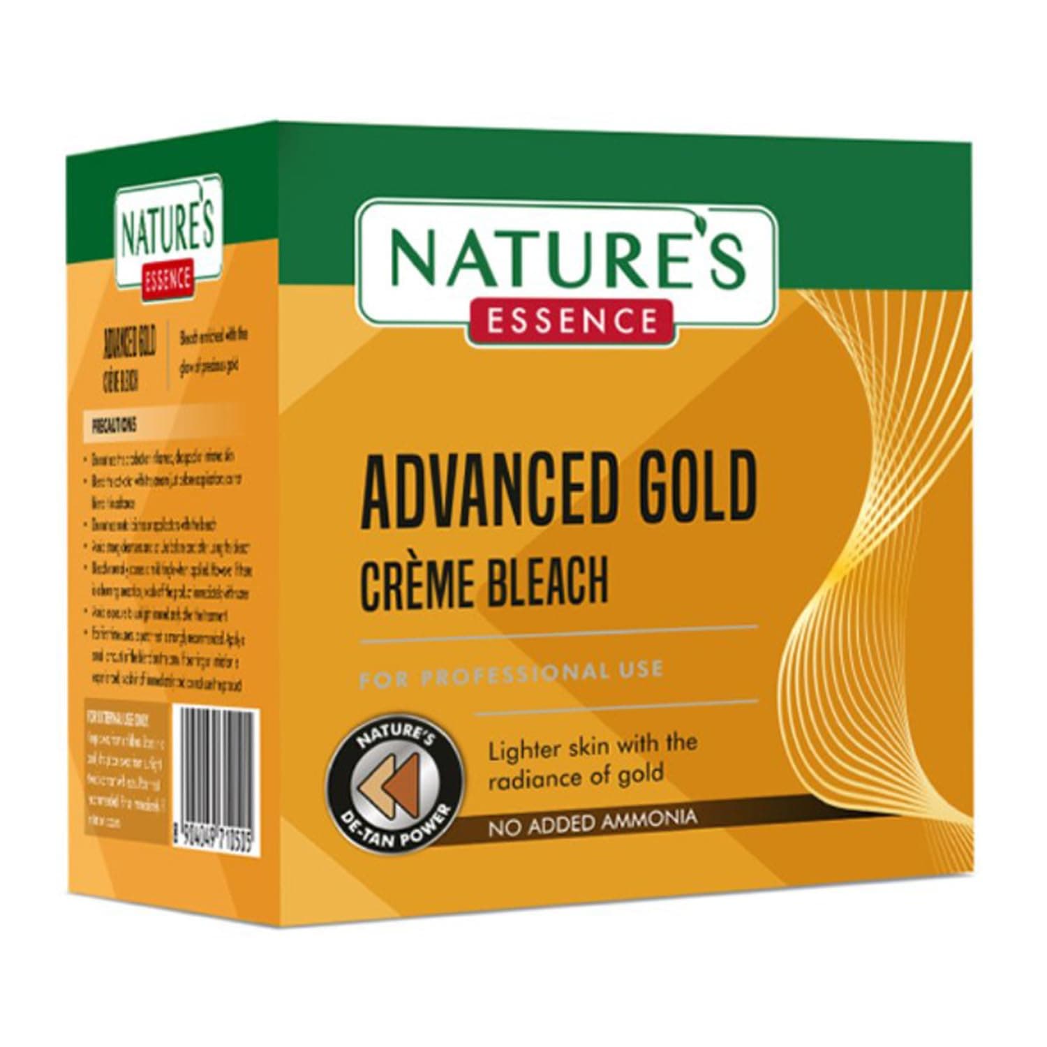 NATURES ESSENCE Advanced Gold Creme Bleach, 525g