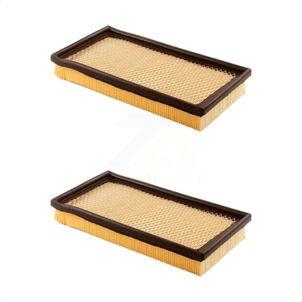 PUR Air Filter (2 Pack) Replacement For Chevrolet S10 Blazer GMC Astro Sonoma Jimmy Safari Camaro Oldsmobile Bravada Pontiac Firebird Isuzu Hombre Typhoon Syclone K57-100121