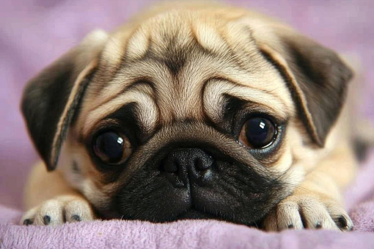 Pug Diamond Painting by Numbers - CooolPlus 5D Full Round Diamond Painting Kits for Adults - Pug Dog Diamond Kit for Kids Wall Decor Art Gift (40 x 30 cm)