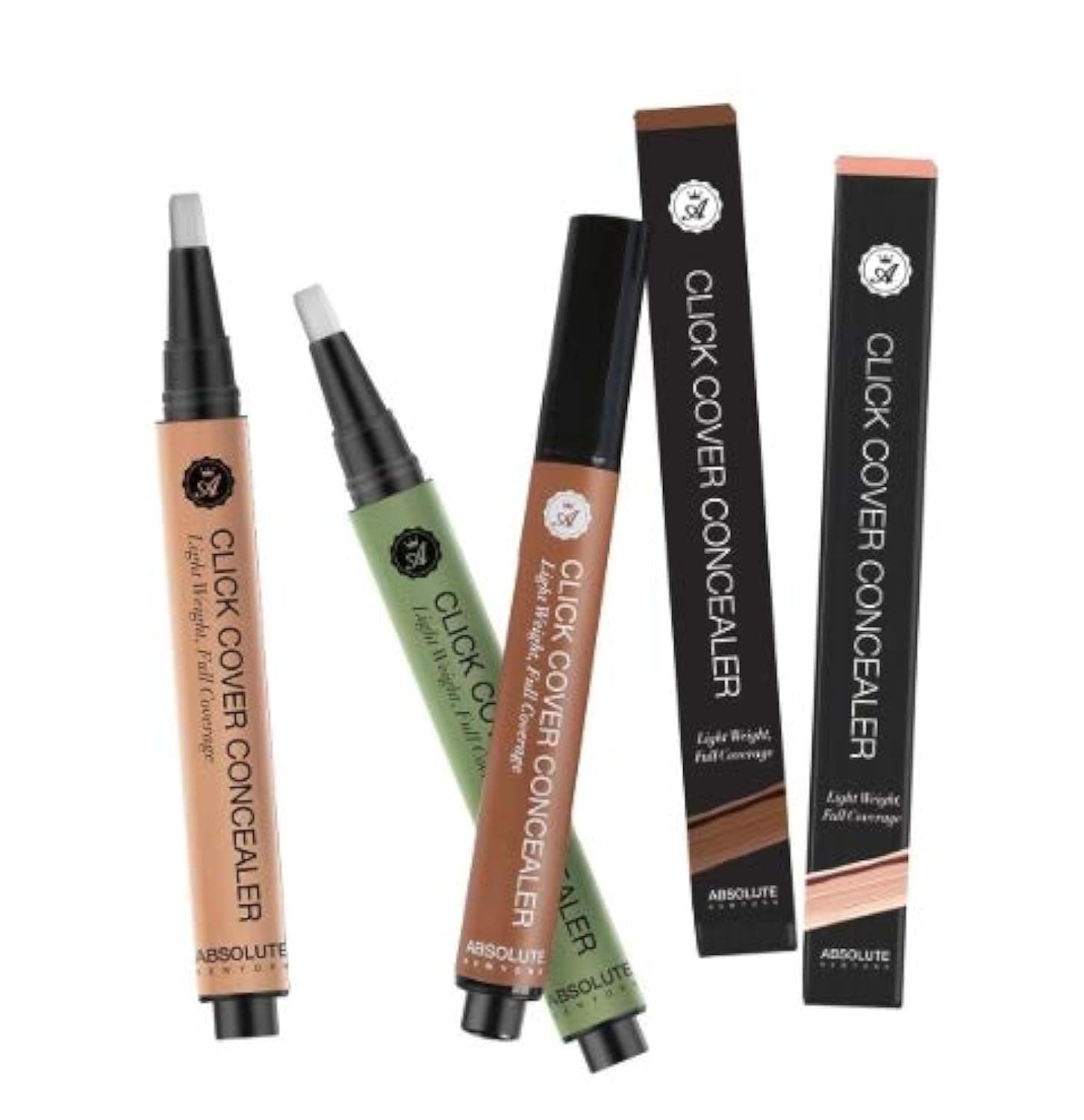 ABSOLUTE NEW YORK - CLICK COVER CONCEALER (CCGREEN)