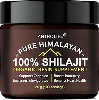 Pure Shilajit Resin - Natural Immune Support Supplement with Fulvic Acid + Essential Trace Minerals Extract - Shilajit for Men & Shilajit for Women