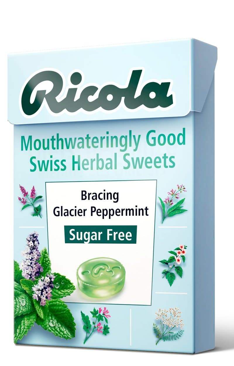 Ricola Bracing Glacier Peppermint,45 Gram