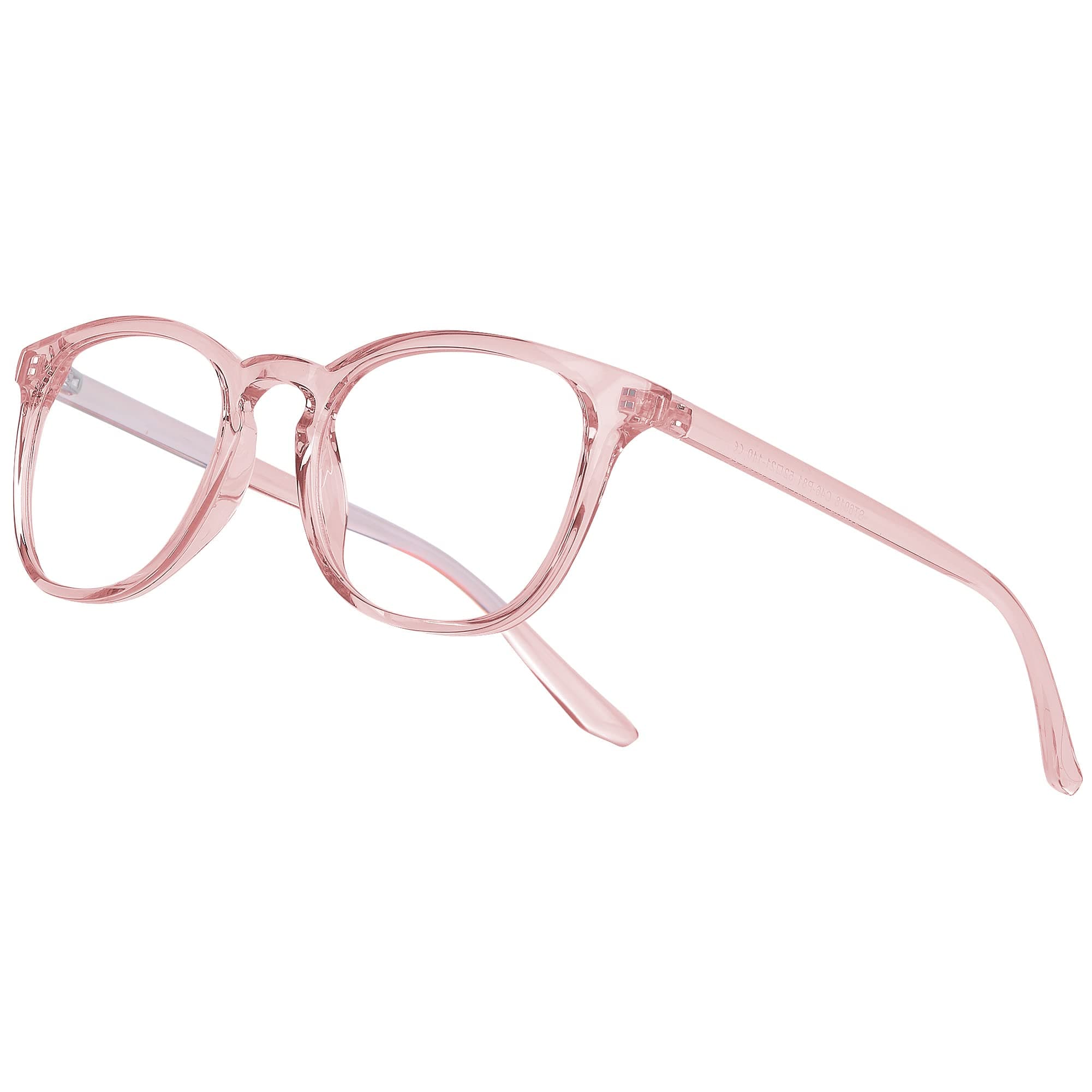 Vimbloom Blue Light Filter Blocking Glasses for Men Women Anti Eye Fatigue Anti Glare Computer Gaming PC Glasses with UV Protection VI387 (Pink Frame)
