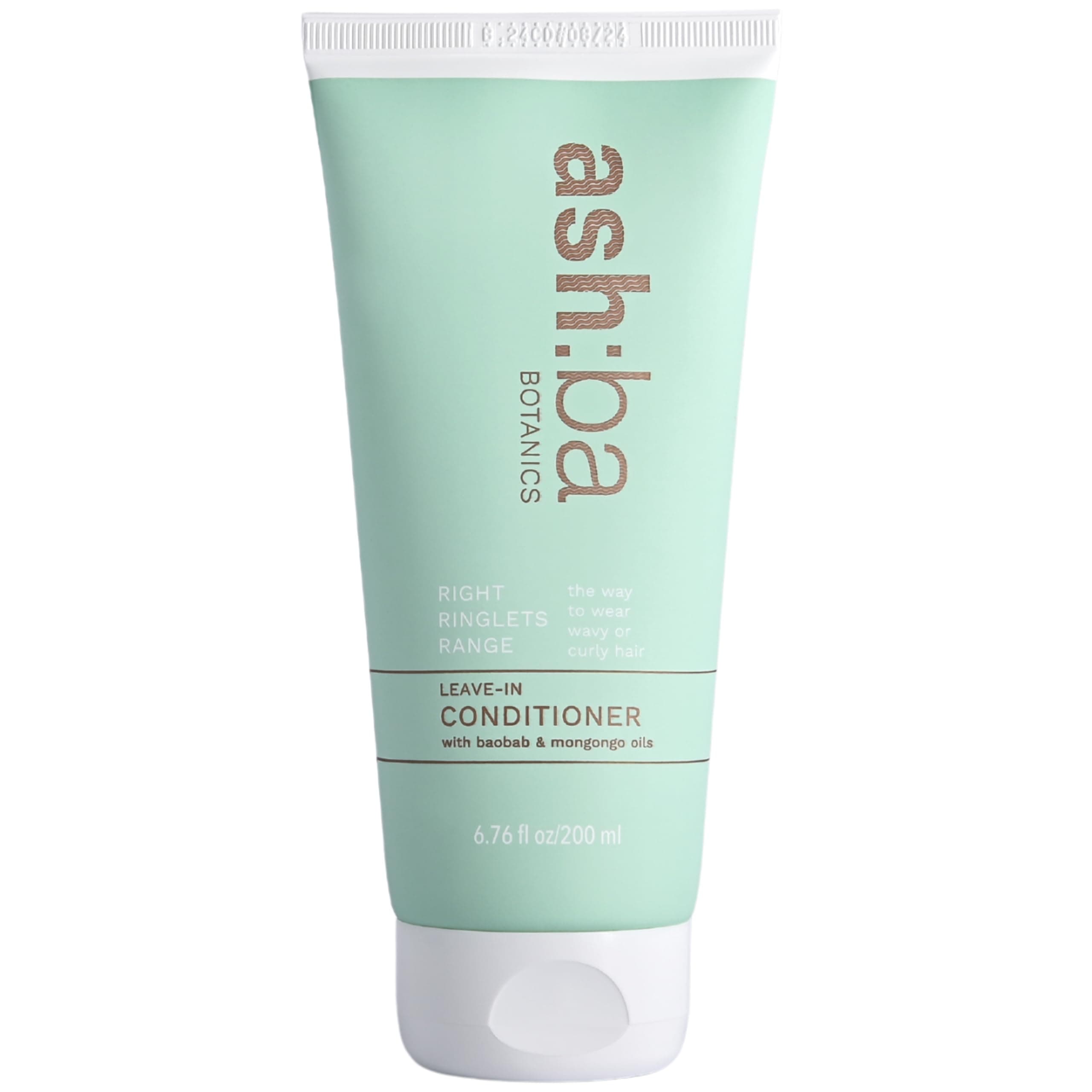 Ashba Botanics Right Ringlets Leave-in Conditioner for Curly & Wavy Hair - Vegan, Cruelty-free - 8.25oz