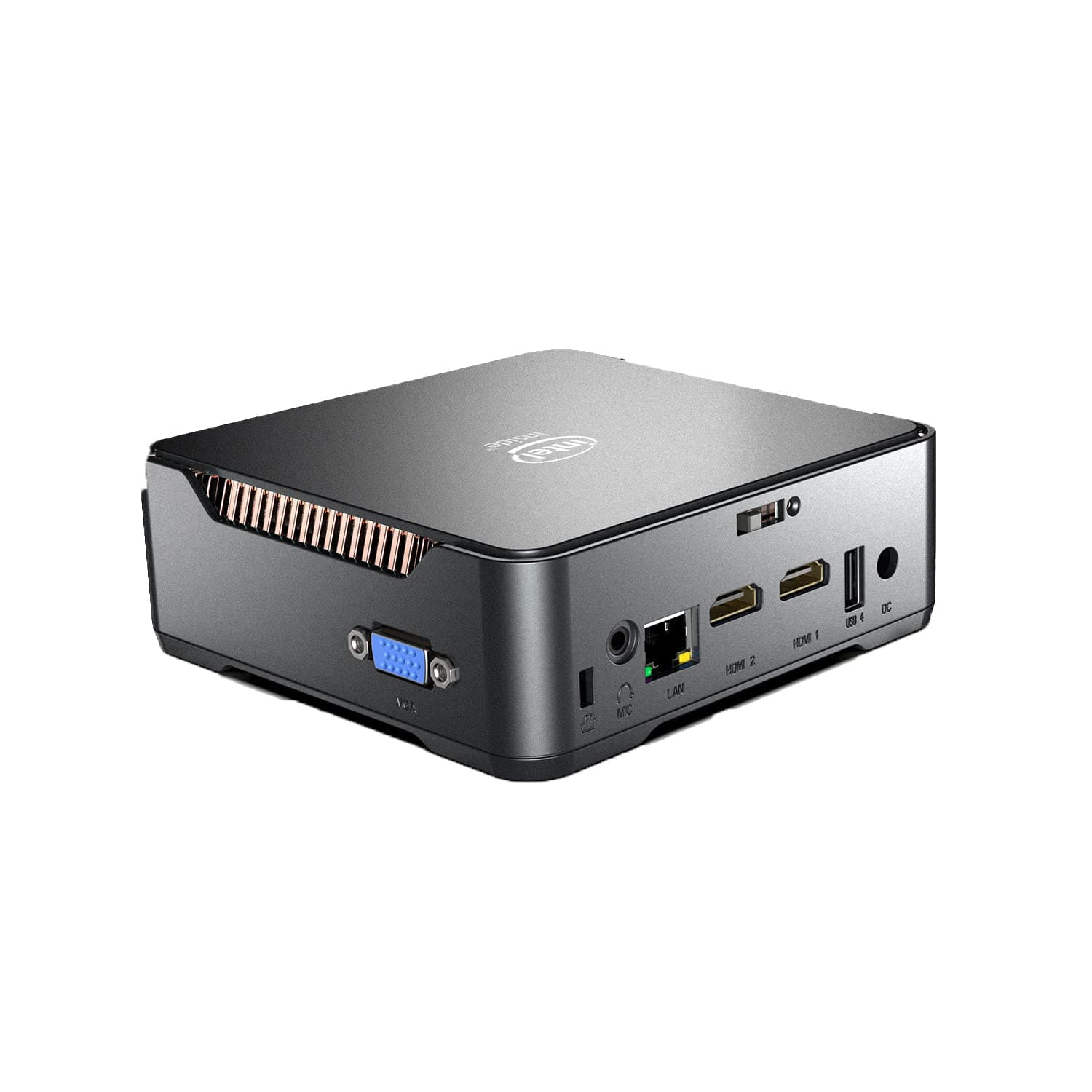 Intel Celeron N100 Mini PC Windows 11 DDR4 8GB/16GB Up to 1TB SSD WIFI 1000M LAN HDMI VGA 4K 60Hz Gaming Computer (8GB RAM 256GB SSD)