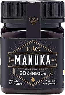 Raw Manuka Honey, Certified UMF 20+ (MGO 850+), New Zealand (250g)