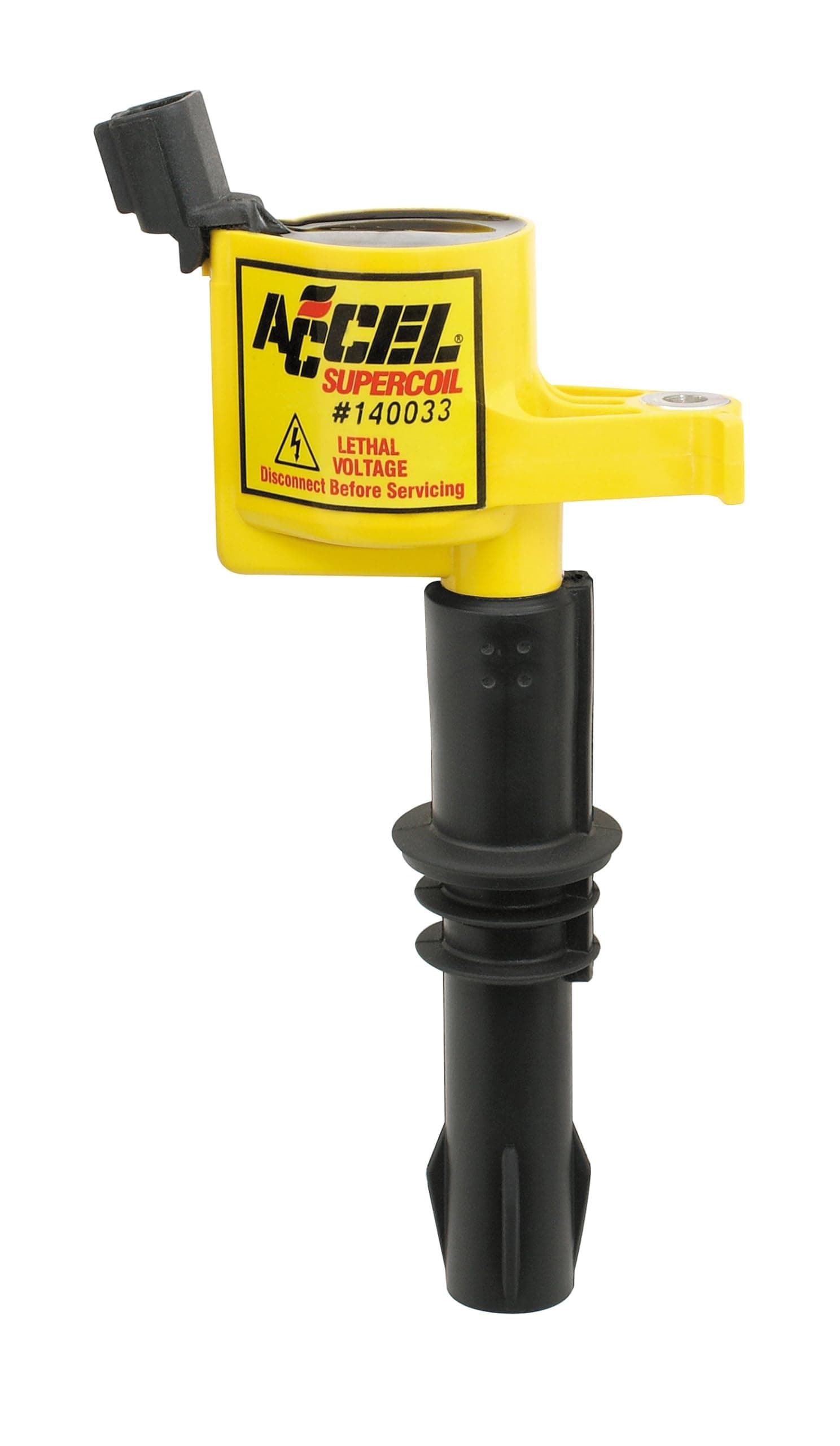 ACCEL 140033 SuperCoil Ignition Coil - Yellow -Individual