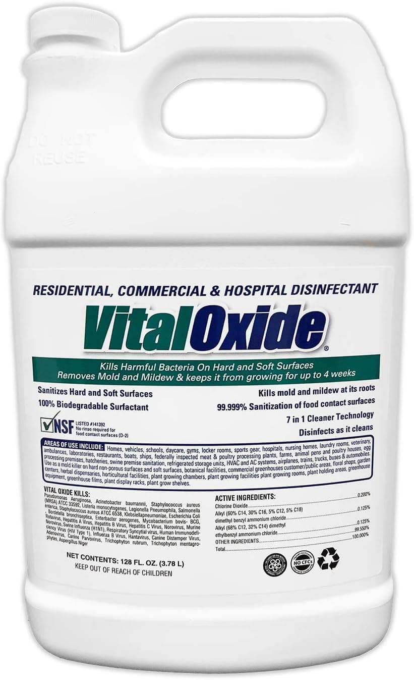 Vital Oxide 9128 Size 3790ml Cleaner and Disinfectant