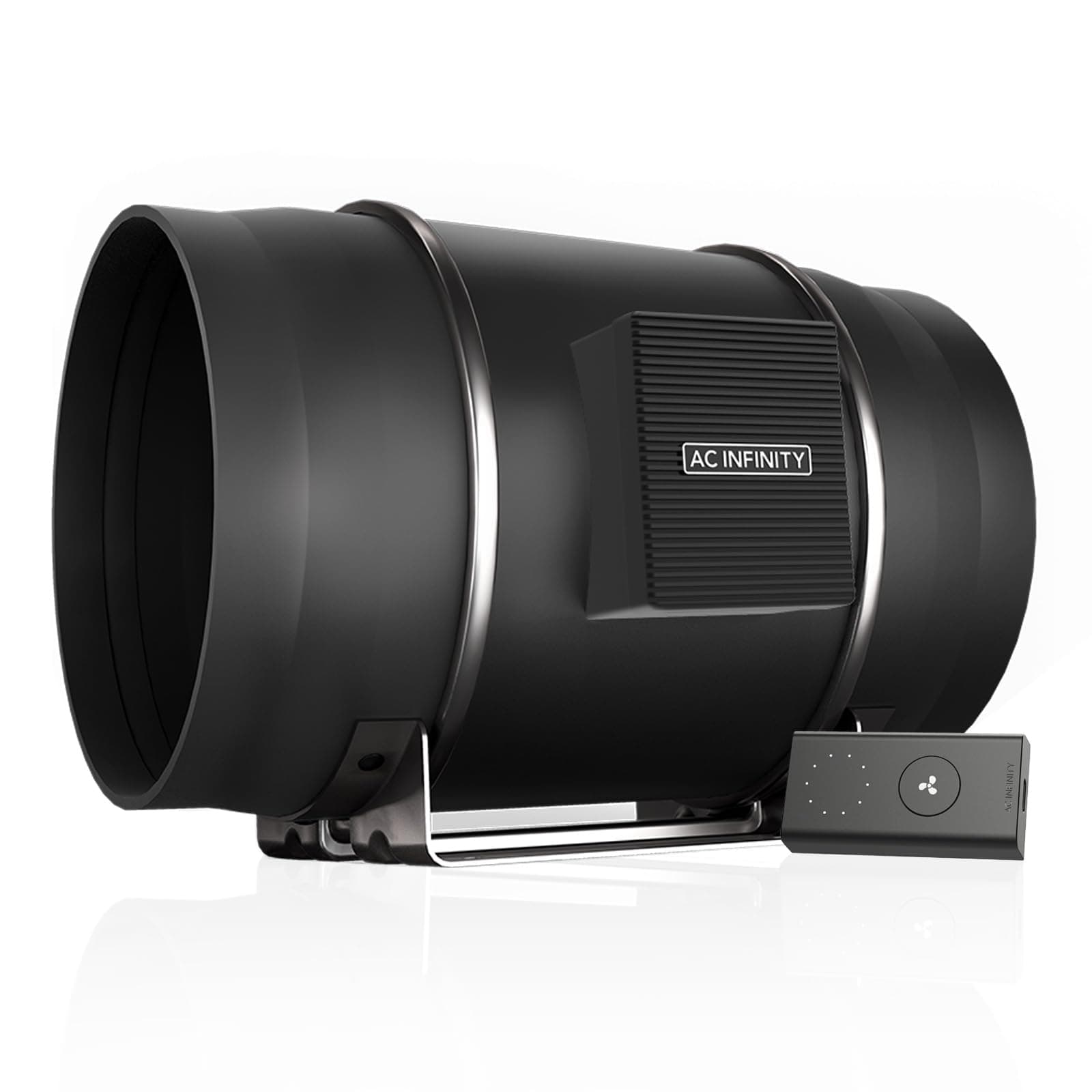 AC Infinity CLOUDLINE PRO S12, Quiet 12 Inch Inline Duct Fan with Speed Controller, EC Motor Ventilation, Exhaust Fan for Heating Cooling Booster, Growth Tents, Hydroponics