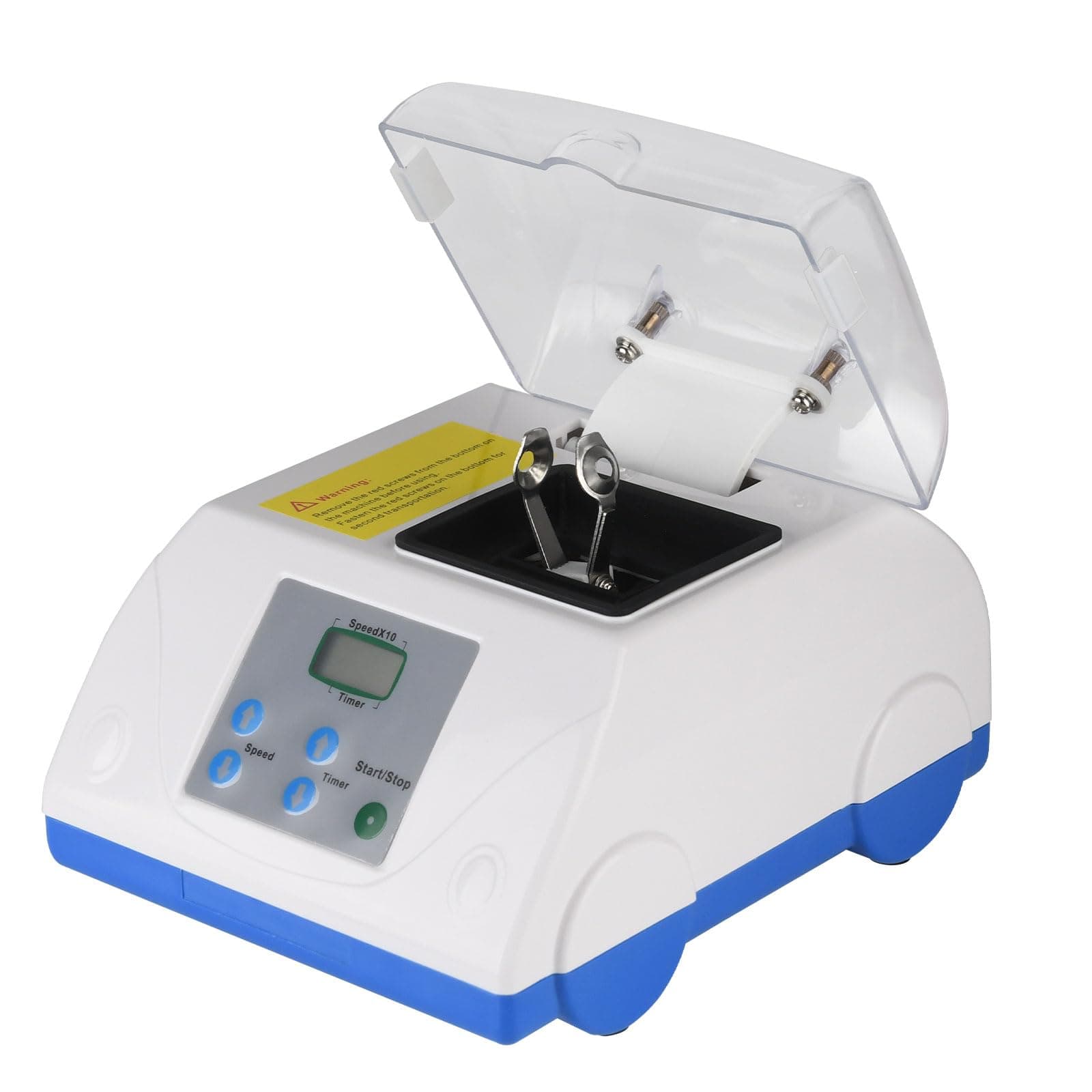 HL-AHG8 Digital Amalgamator Amalgam Mixer, LCD Laboratory Equipment, Amalgam Capsule Precision Mixer for Restorative Treatments, G8 Blue