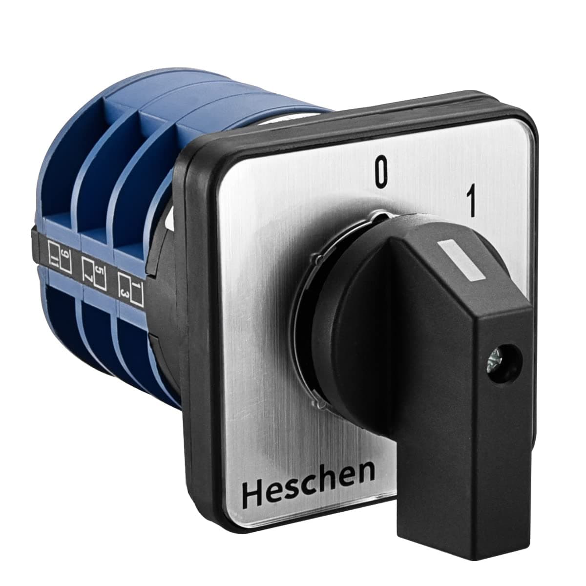 Heschen Universal Rotary Cam Selector Changeover Switch, SZW26-32/0-3.3, 660V 32A, 4 Position, 3 Phase, 12 Terminals