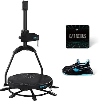 KAT Walk C2 VR Series | 360° Omnidirectional Walking Pad & Accessories for Immersive VR Gaming & Fitness | Compatible with SteamVR, Quest, Oculus | Core | US Size 14