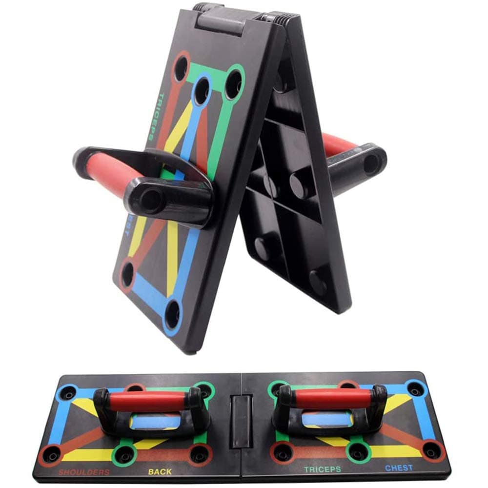 Push Up Board - Foldable Fitness Rack Training System 12 in 1 for Home Fitness