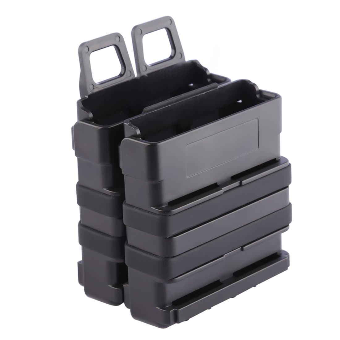 Clip Magazine Holder, Clip Magazine Pouch Quick Pull Box for Nerf Tactics - (Black)