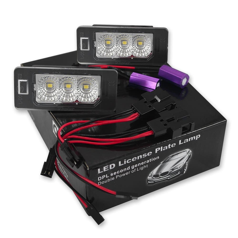 2x SMD LED License Number Plate Lamp
