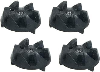Rubber Coupler for PANASONIC Mixer Grinder jar's, Black (Pack of 4)