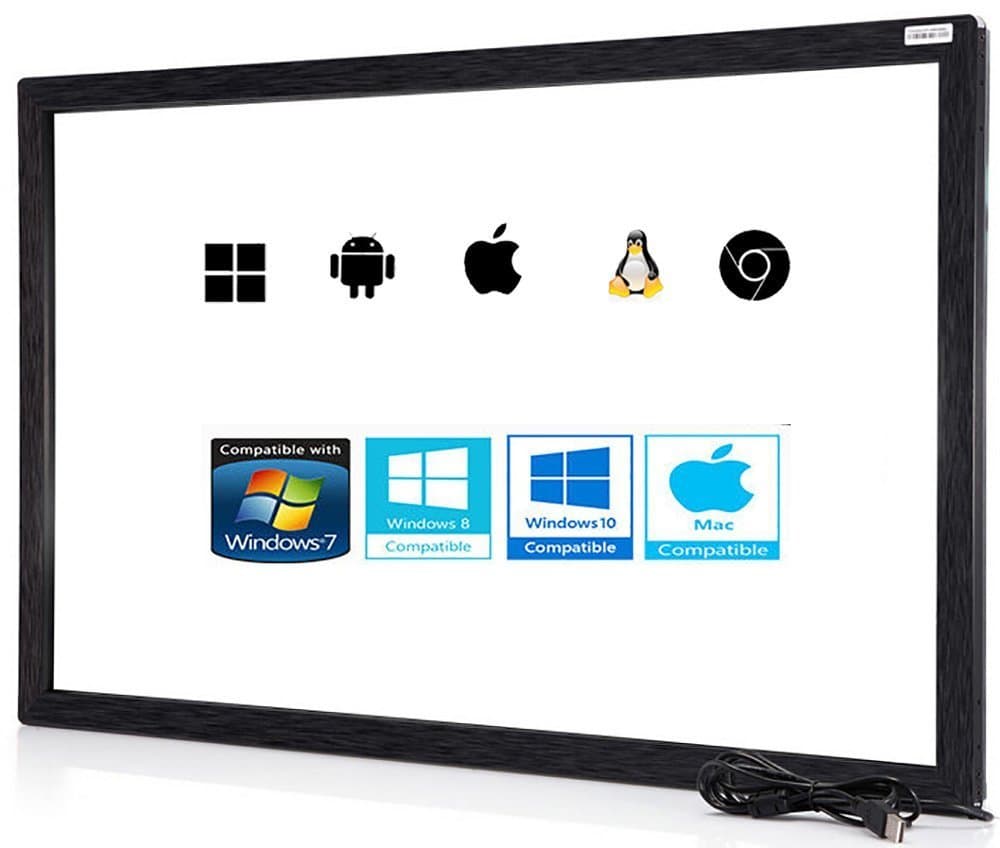 Chengying 75" 10-Point Multi-Touch Infrared Touch Screen Frame