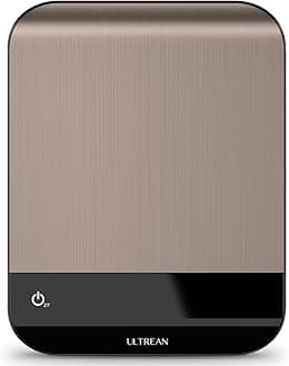 Ultrean Food Scale, Digital Kitchen Scale with LED Display, Weight Grams and Ounces for Baking Cooking, 6 Units with Tare Function, 11lb (Batteries Included)