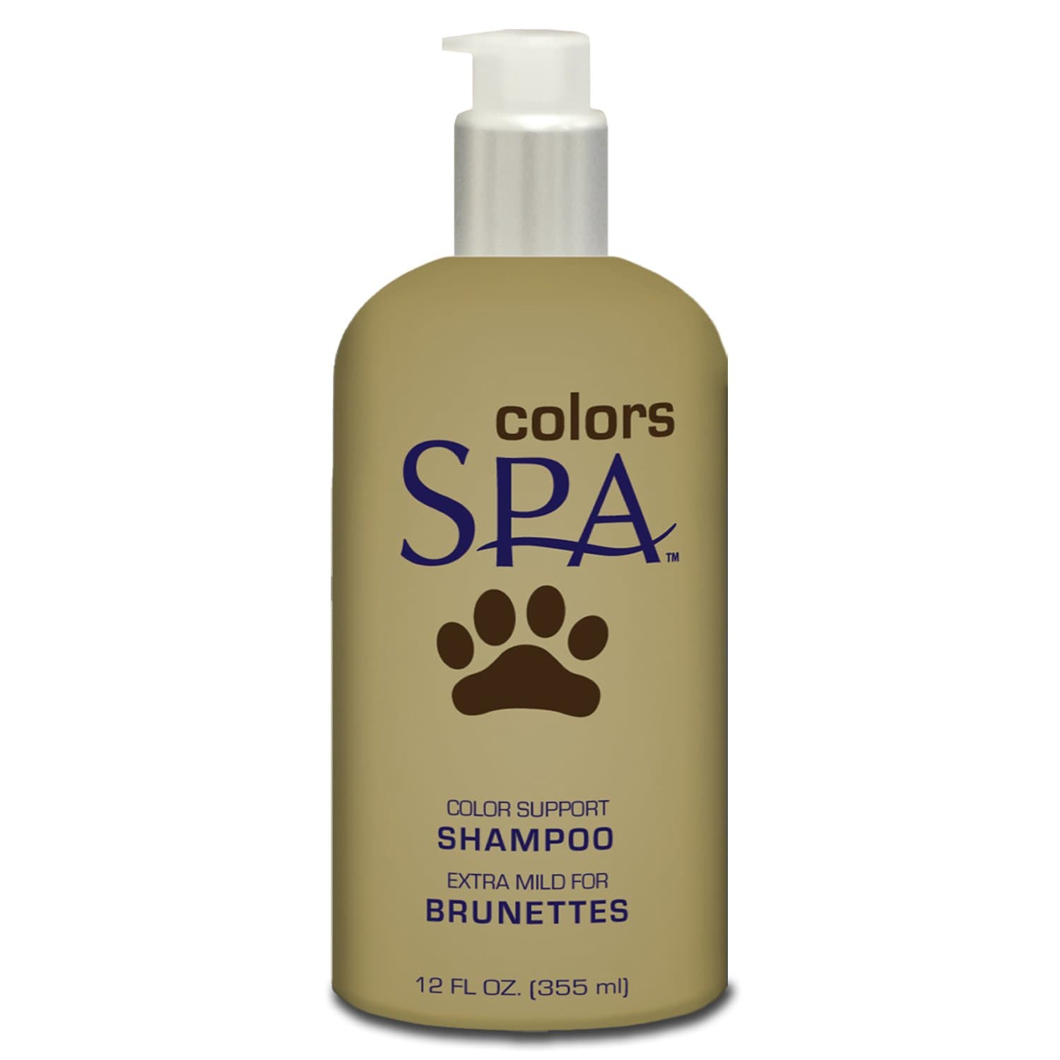 Spa Colors Shampoo 12oz Brunette Coats
