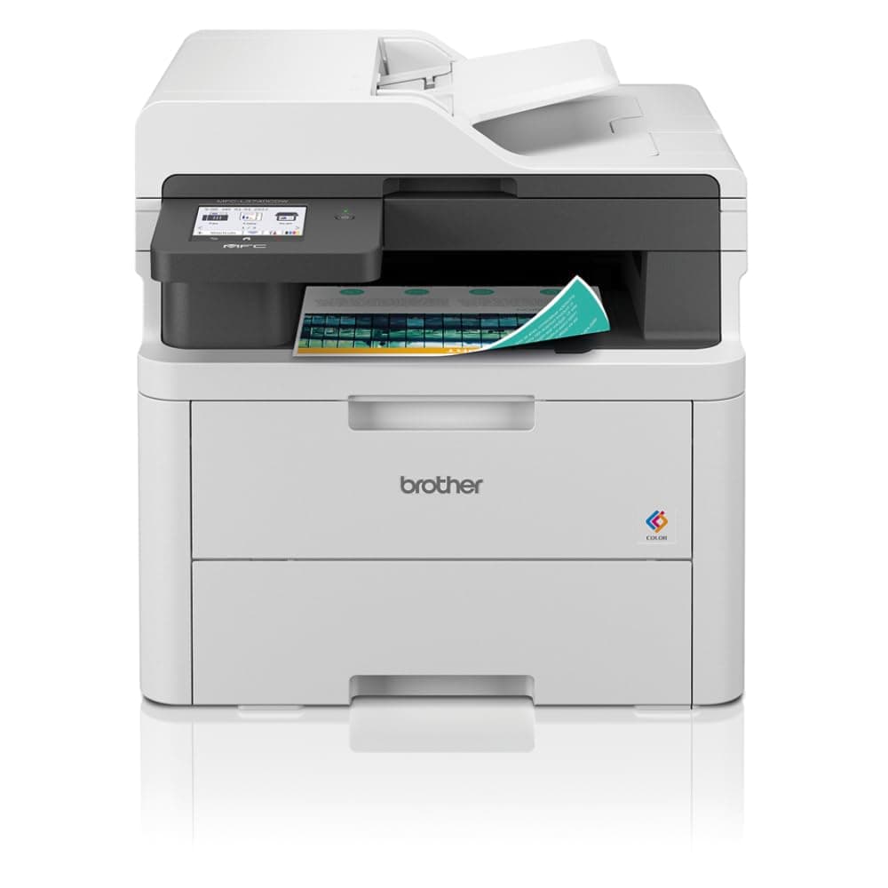 Brother MFC-L3740CDWE All-in-one Colour Wireless LED Printer, Print, copy, scan & fax, USB 2.0, A4, 4 month no charge trial, Automatic toner delivery, UK Plug