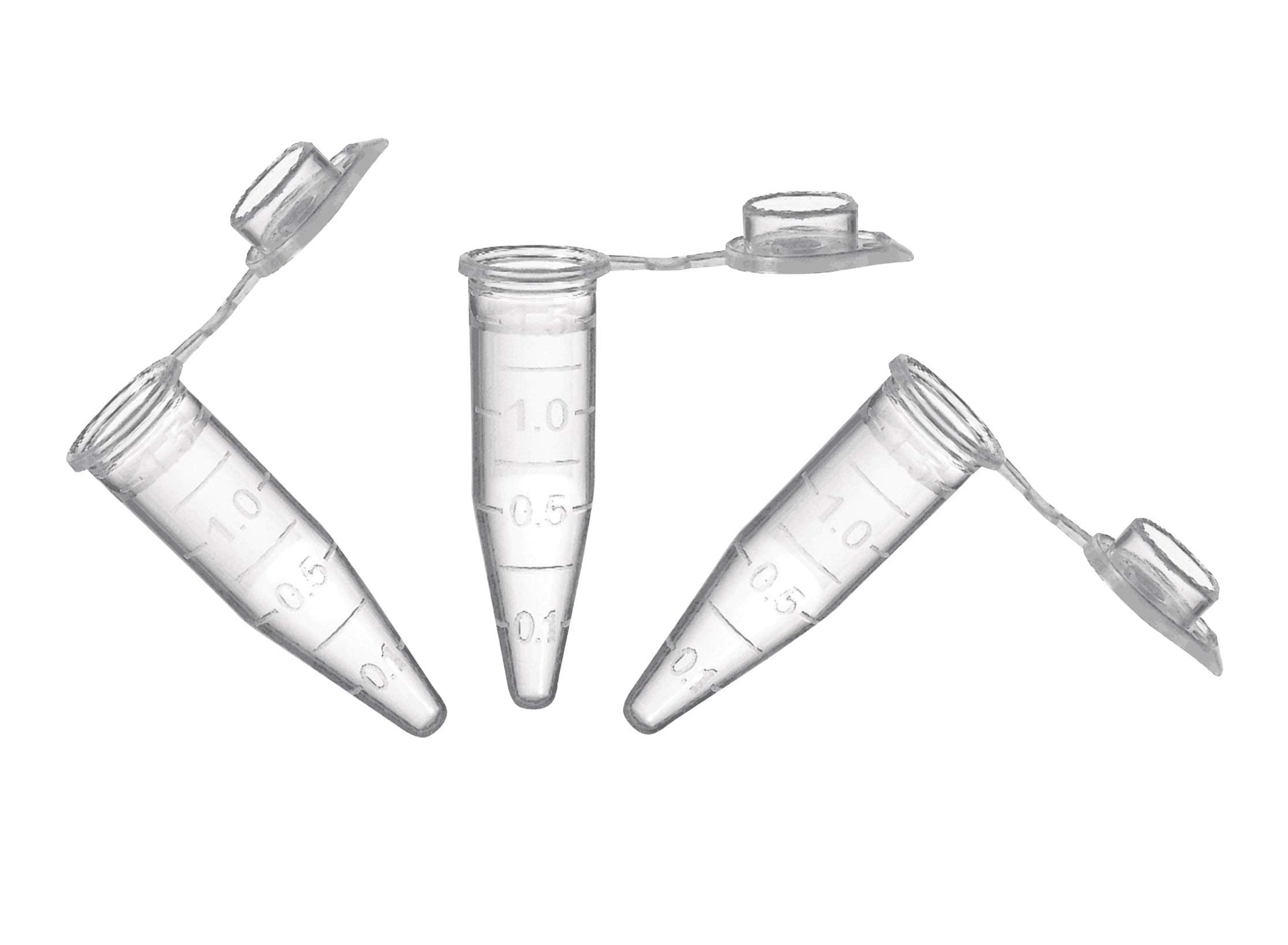 Polypropylene 1.5 ml Micro-centrifuge Tube with Snap Cap, Natural (Pack of 500)